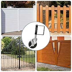 2 Pack Spring Gate Casters with Break,4 Inch Door