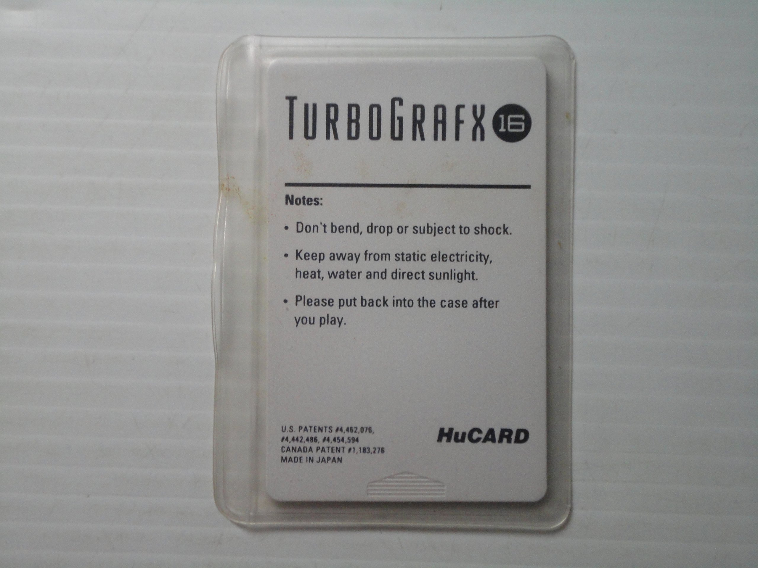 Sonic Spike TG16 Turbo Grafx 16