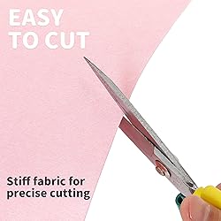 Pastel Stiff Felt Sheets Bundle: LOTOFUN 9pcs