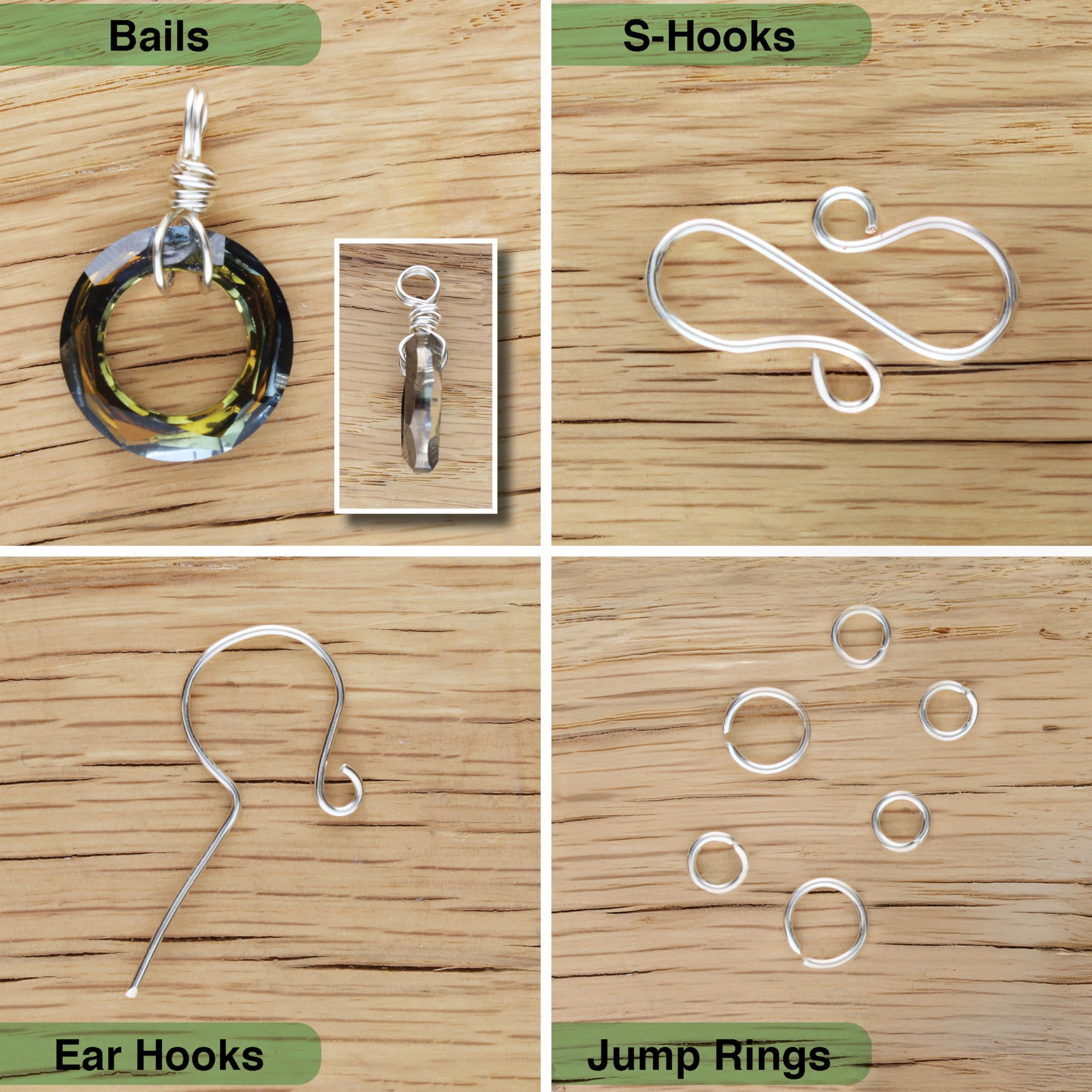 The Beadsmith Wire Looping Pliers – Create 6 Sizes (Ranging 2-9mm) of Loops & Jump Rings, 5.5