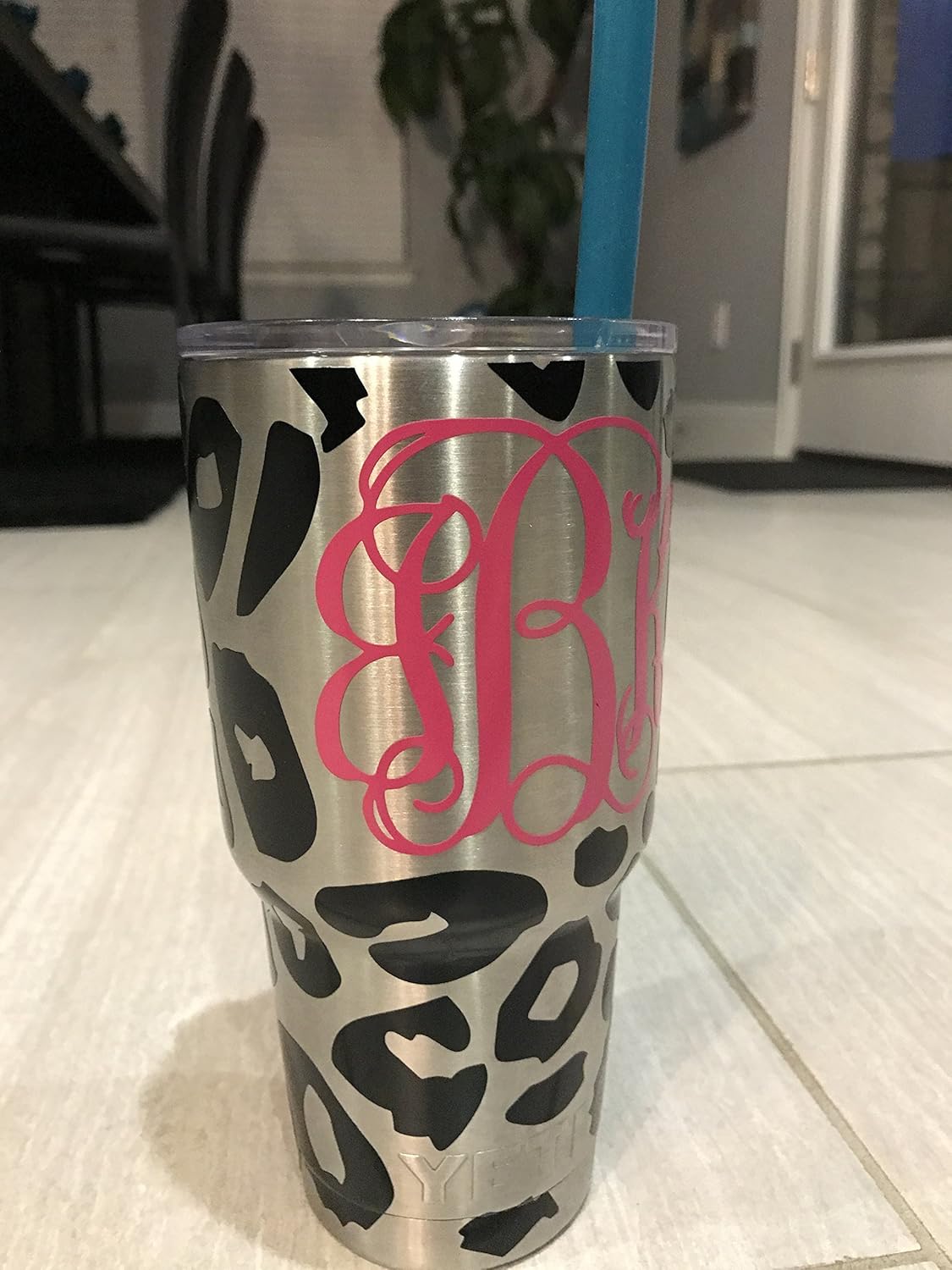 cheetah yeti cup