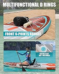 Dixero Inflatable Stand Up Paddle Board with SUP