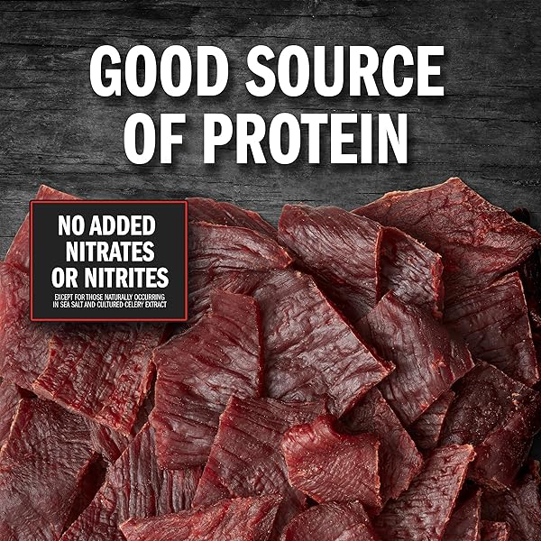 JACK LINK’S BEEF JERKY, TERIYAKI, MULTIPACK BAGS – FLAVORFUL MEAT SNACKS FOR LUNCHES, READY TO EAT PROTEIN SNACKS, INDIVIDUAL PACKS – 7G OF PROTEIN, MADE WITH 100% BEEF – 0.625 OZ (PACK OF 20)