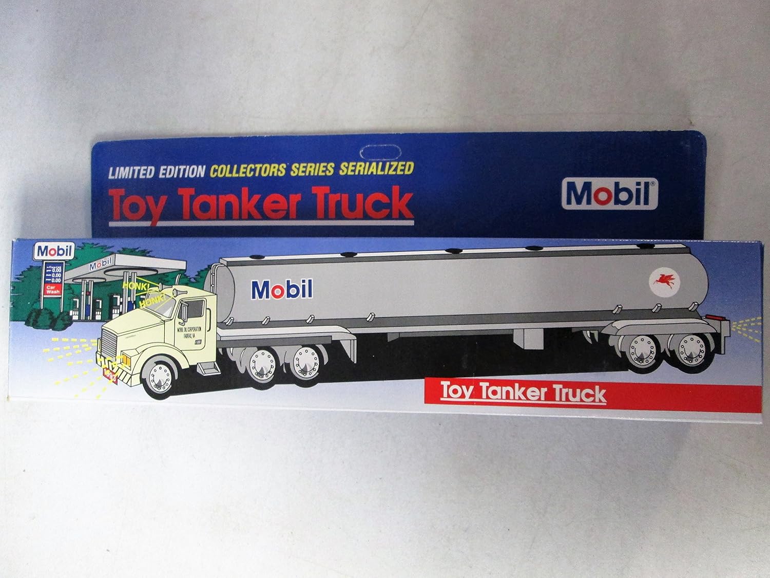 mobil toy tanker truck