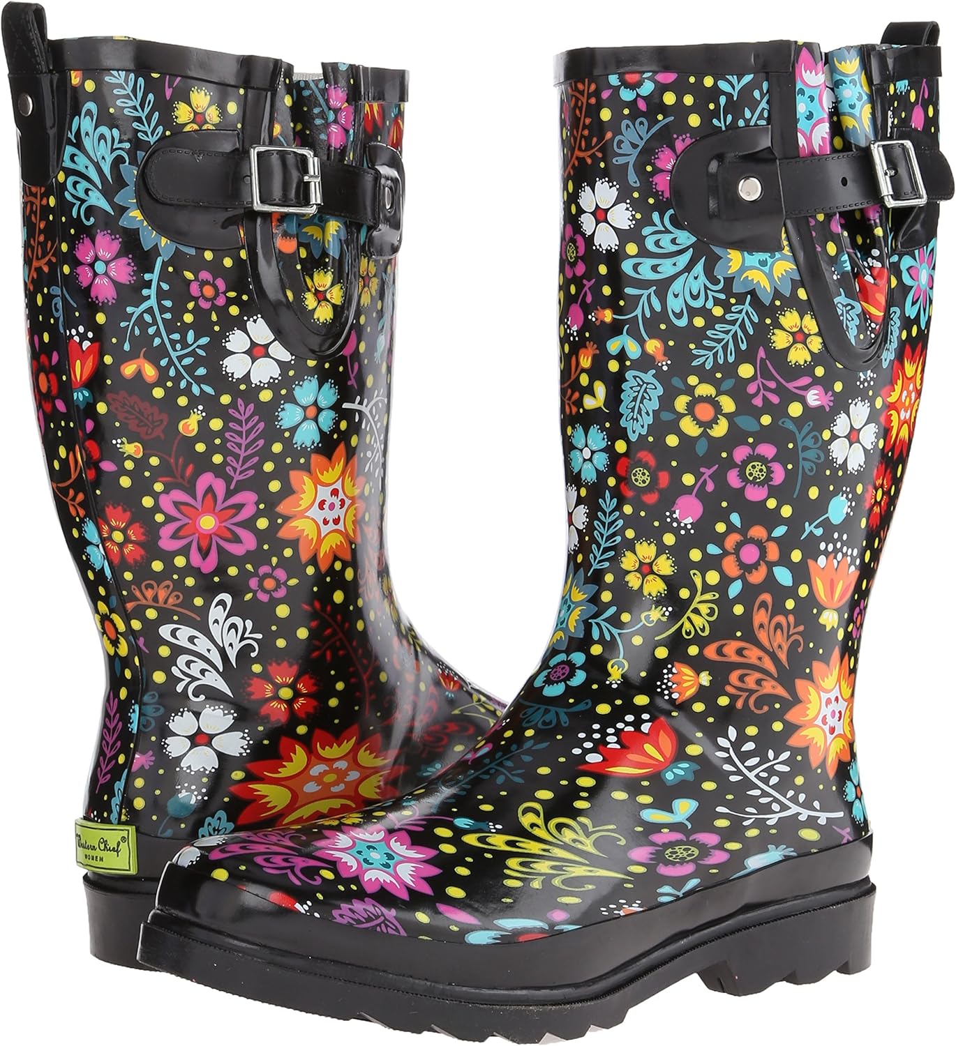  | Western Chief Women's Printed Tall Waterproof Rain Boot | Mid-Calf