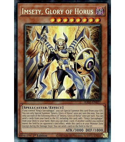 Amazon.com: Hapi, Guidance of Horus - AGOV-EN013 - Super Rare