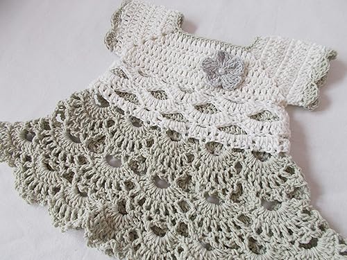 crochet christening gown