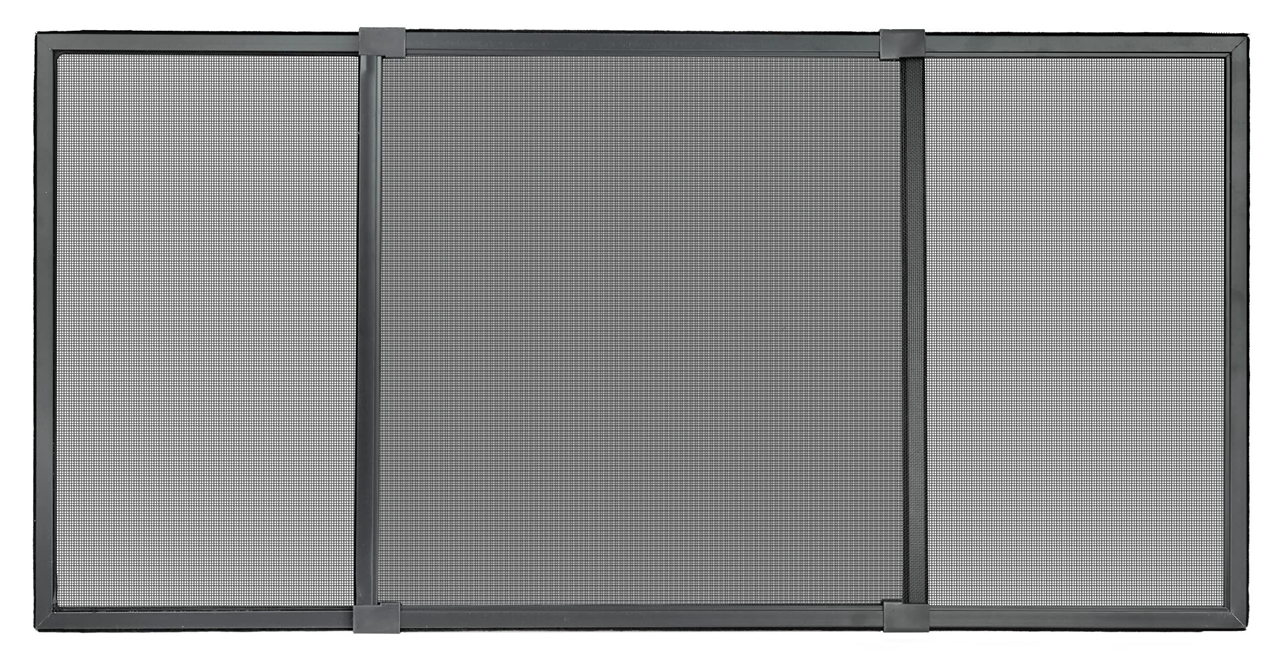 Schellenberg 50811 Sliding Insect Protection for Windows with Blinds 50 x 75-142 cm, Anthracite