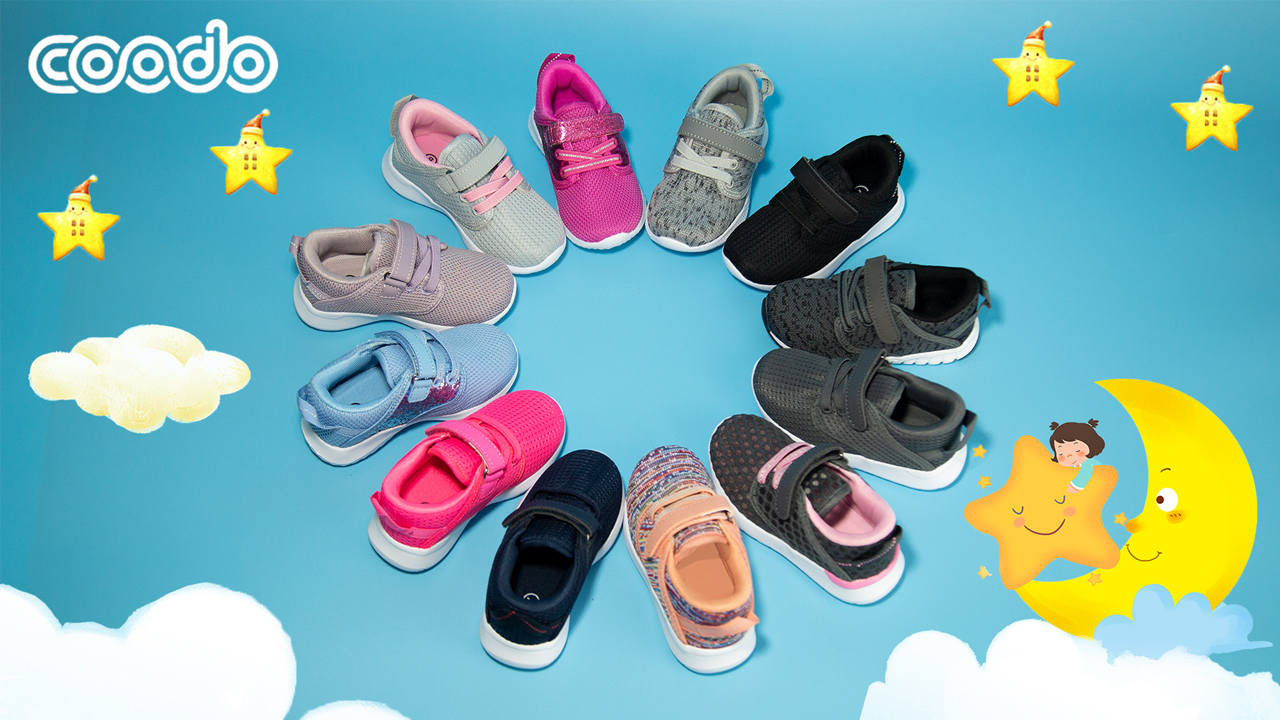 6 COODO+Toddler+Sneakers+Running+Multicoloured