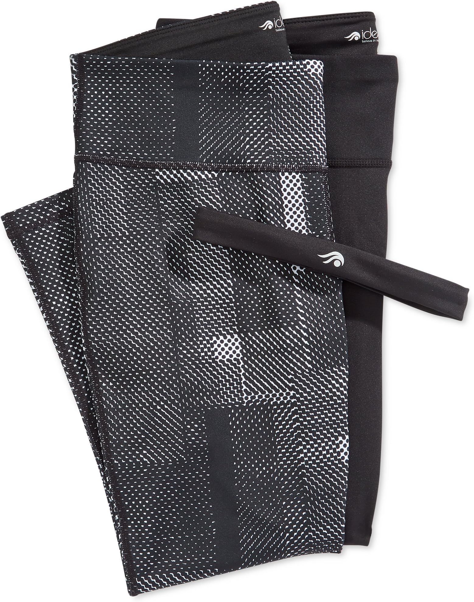 Ideology Women's Headband & Cropped Leggings 3-Piece Set