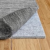 RUGPADUSA - Basics - 8'10" x 11'10" - 3/8" Thick - 100% Felt - Protective Cushioning Rug Pad - Safe for All Floors and Finish