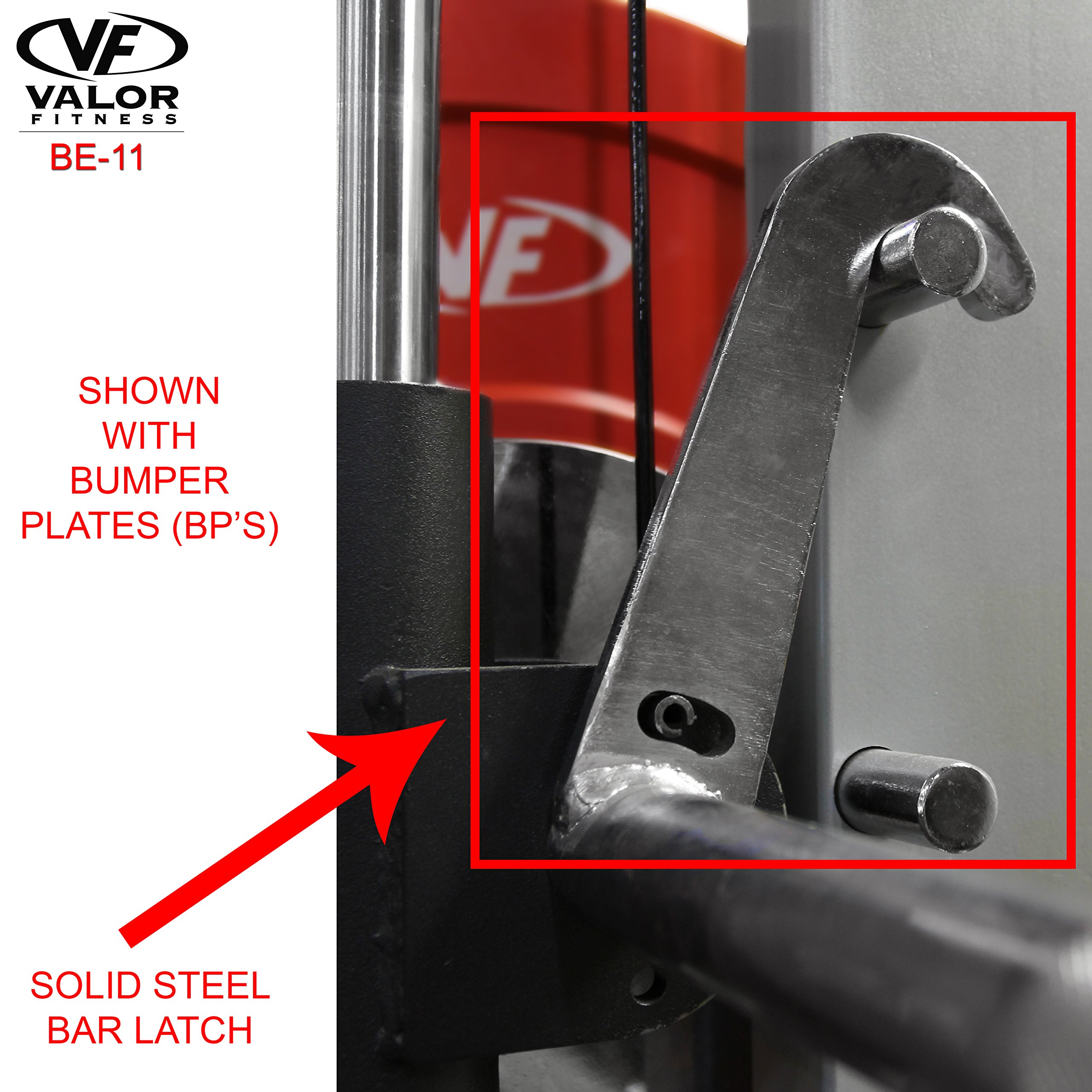 Valor Fitness BE11 Smith Machine with Olympic Plate Storage Pegs Plus