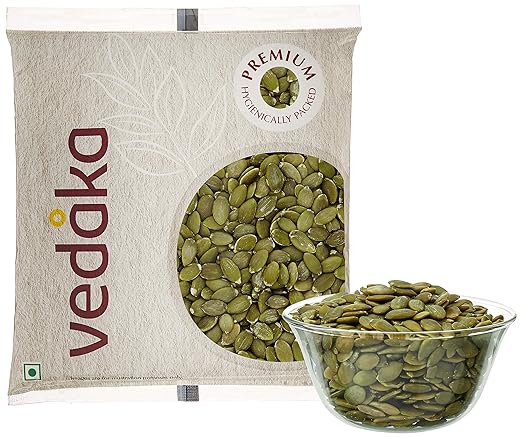 Amazon Brand - Vedaka Premium Pumpkin Seeds, 100g
