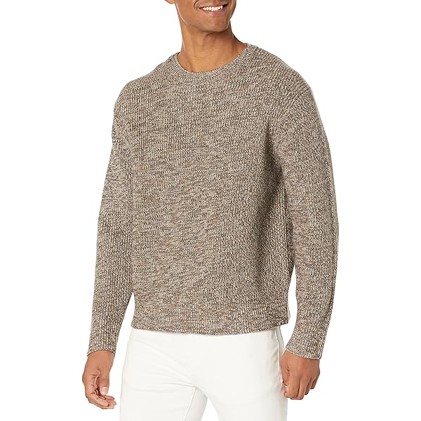 Theory Men's Lamar Wool Sweater, Light ELK Multi at Amazon
