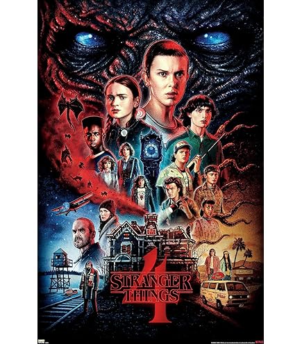 Amazon.com: Trends International Netflix Stranger Things: Season 3