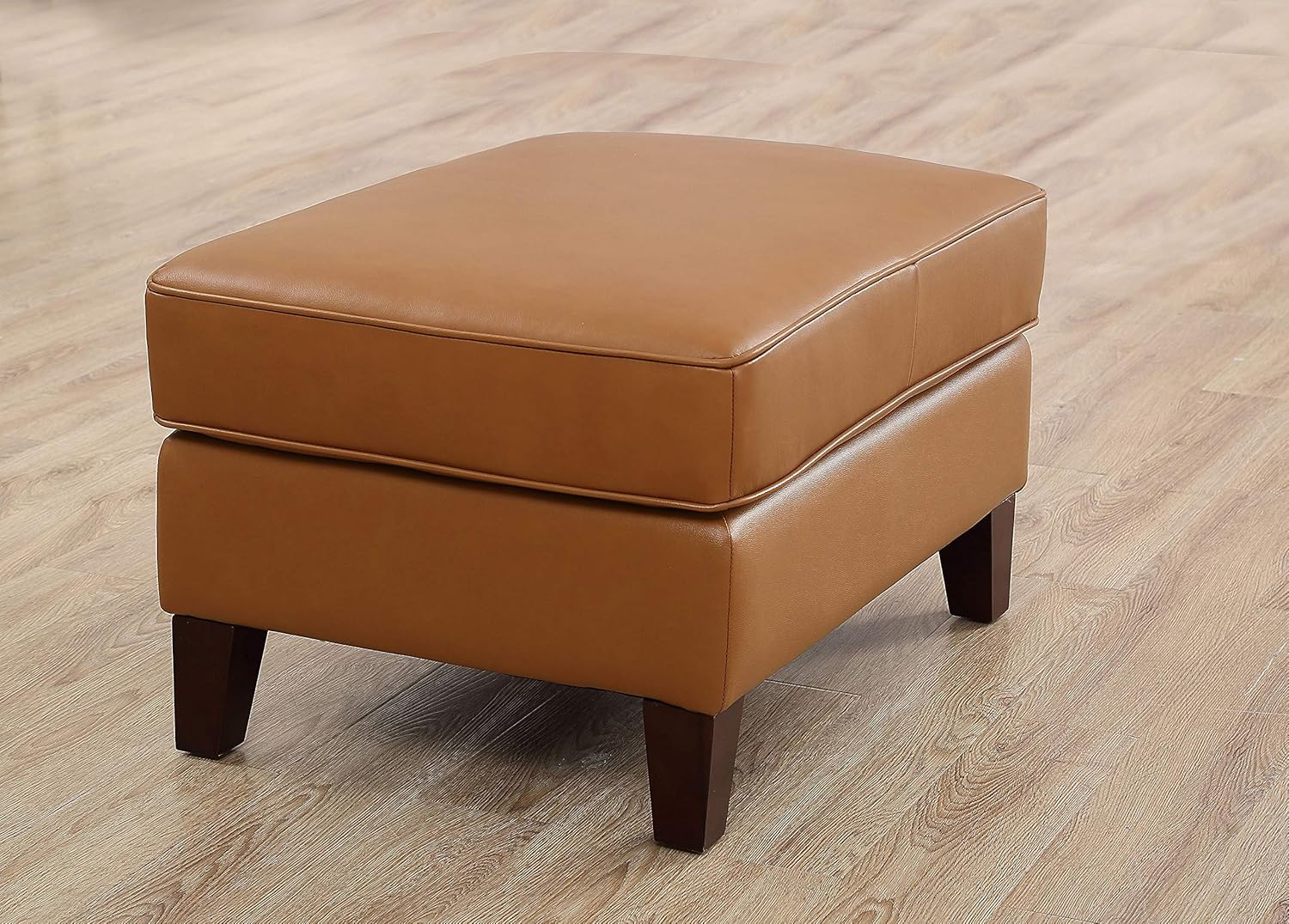 Best cognac chair with ottoman