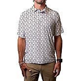 Blue 84 NBA Mens NBA Officially Licensed Short Sleeve Performance Polo All Over Print White