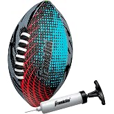 Franklin Sports Mystic Mini Foam Football for Kids | Easy Grip Space-Lace System, Perfect Spiral Throws, Beginner Passing + Catching Practice, Pump + Needle Included, Ages 5 to 8
