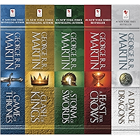 George R. R. Martin's A Game of Thrones 5-Book Boxed Set (Song of Ice and Fire Series): A Game of Thrones, A Clash of… book cover