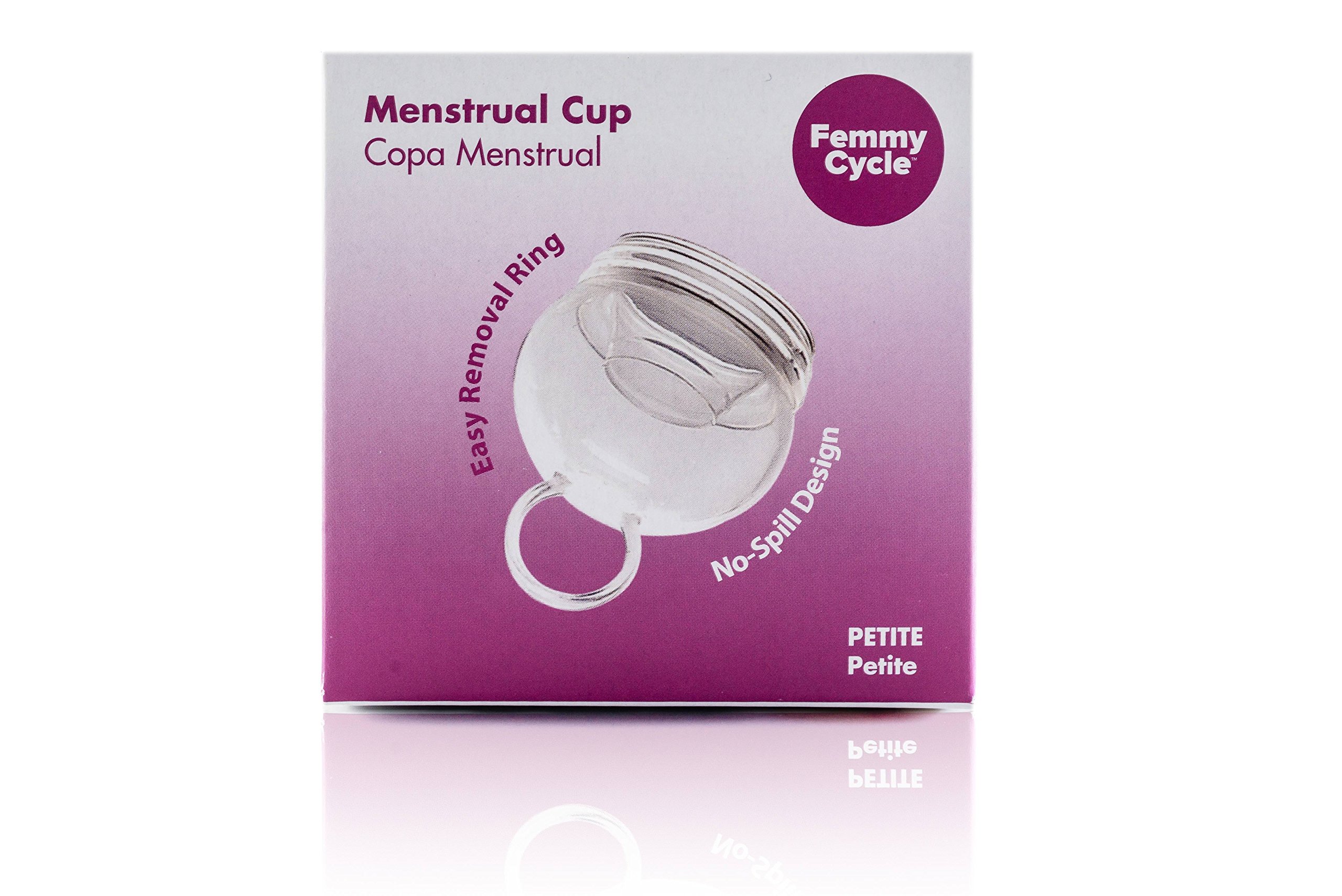 FemmyCycle CustomFit Menstrual Cup Softest Leak and SpillProof for