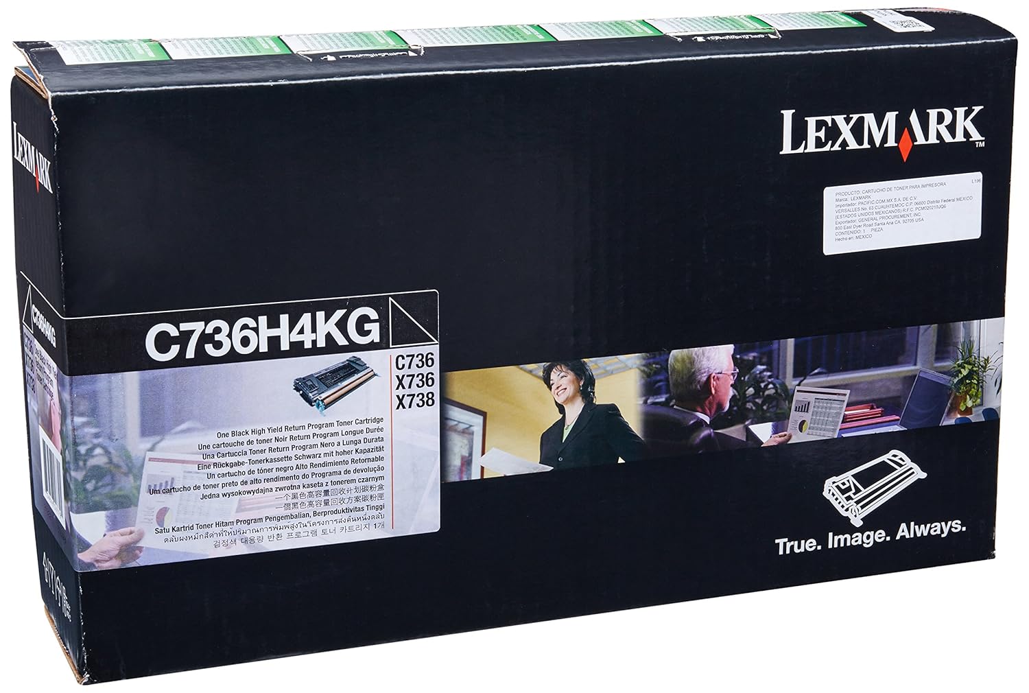 Amazon In Buy Lexmark High Yield Black Return Program Toner Cartridge For Us Government 100 Yield C736h4kg Online At Low Prices In India Lexmark Reviews Ratings