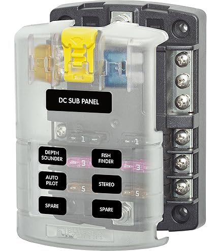 Littelfuse Brand 04980900ZXT Automotive Blade Fuse Block