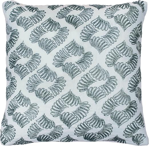Amazon Com Beautyrest Arlee Beaded Decorative Pillow 16 X 16