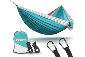 Bear Butt 2 Person Portable Hammock - Backpacking to Camping - Double Hammock for Travel & Outdoor