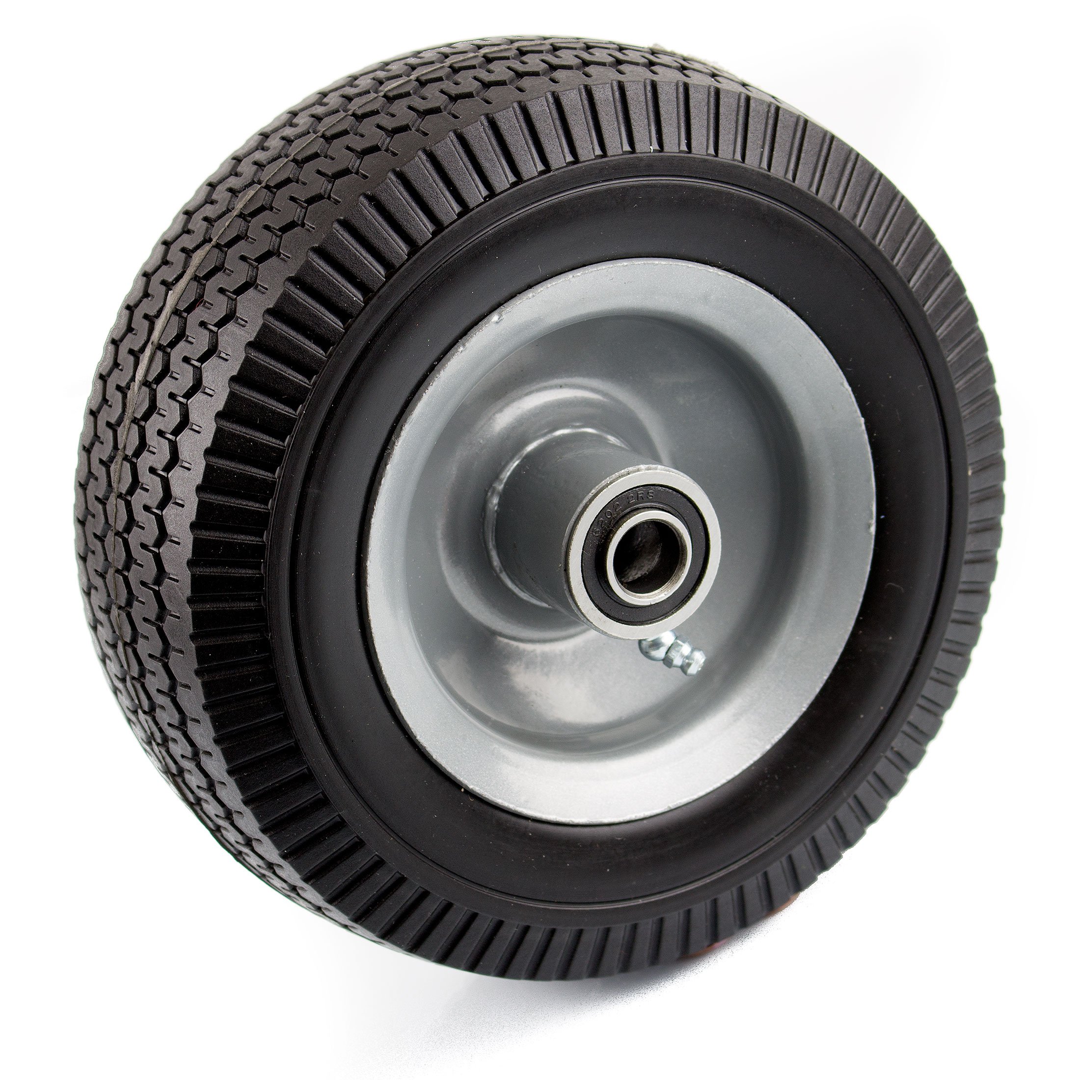 NK WFF8 Heavy Duty 8Inch Solid Rubber Flat Free Tubeless Hand Truck/Utility Tire Wheel Buy