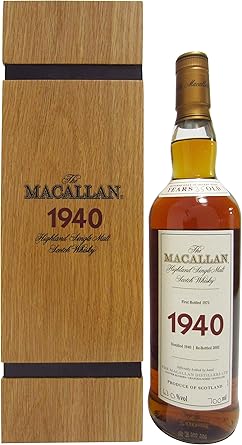 Macallan Fine Rare 1940 35 Year Old Whisky Amazon Co Uk Beer Wine Spirits