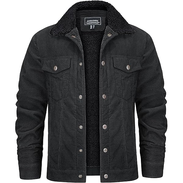 Amazon.com: Men Winter Coats Lapel Sherpa Lined Jackets, Sherpa