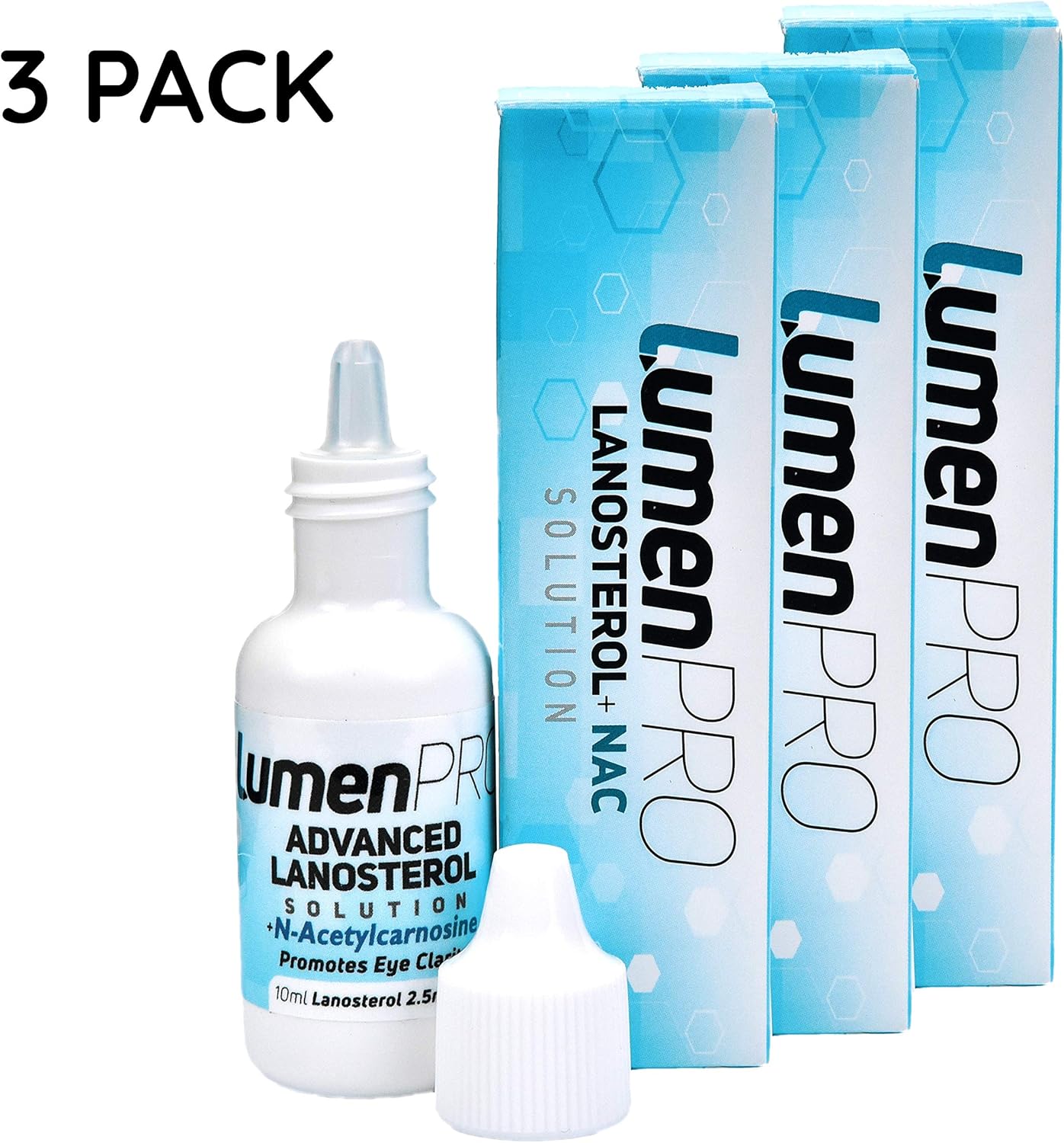 LumenPro Value Pack (3x10ml, 812 Week Supply) Pet Eye