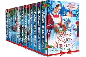 Amish Hearts at Christmas: Bumper Christmas Amish Romance - 15 Book Box Set