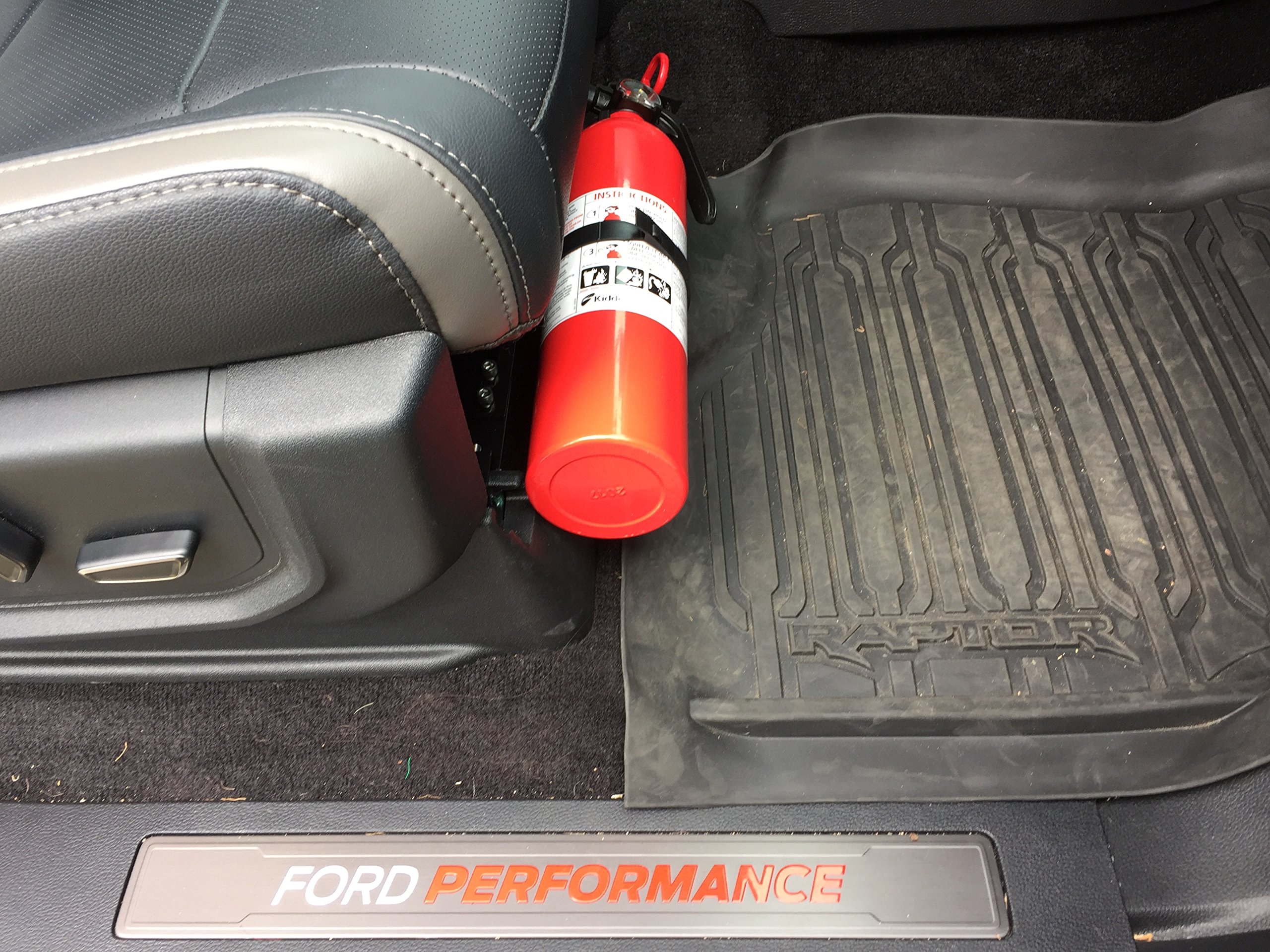 F150 & Raptor Fire Extinguisher Bracket/Mount Buy Online in United