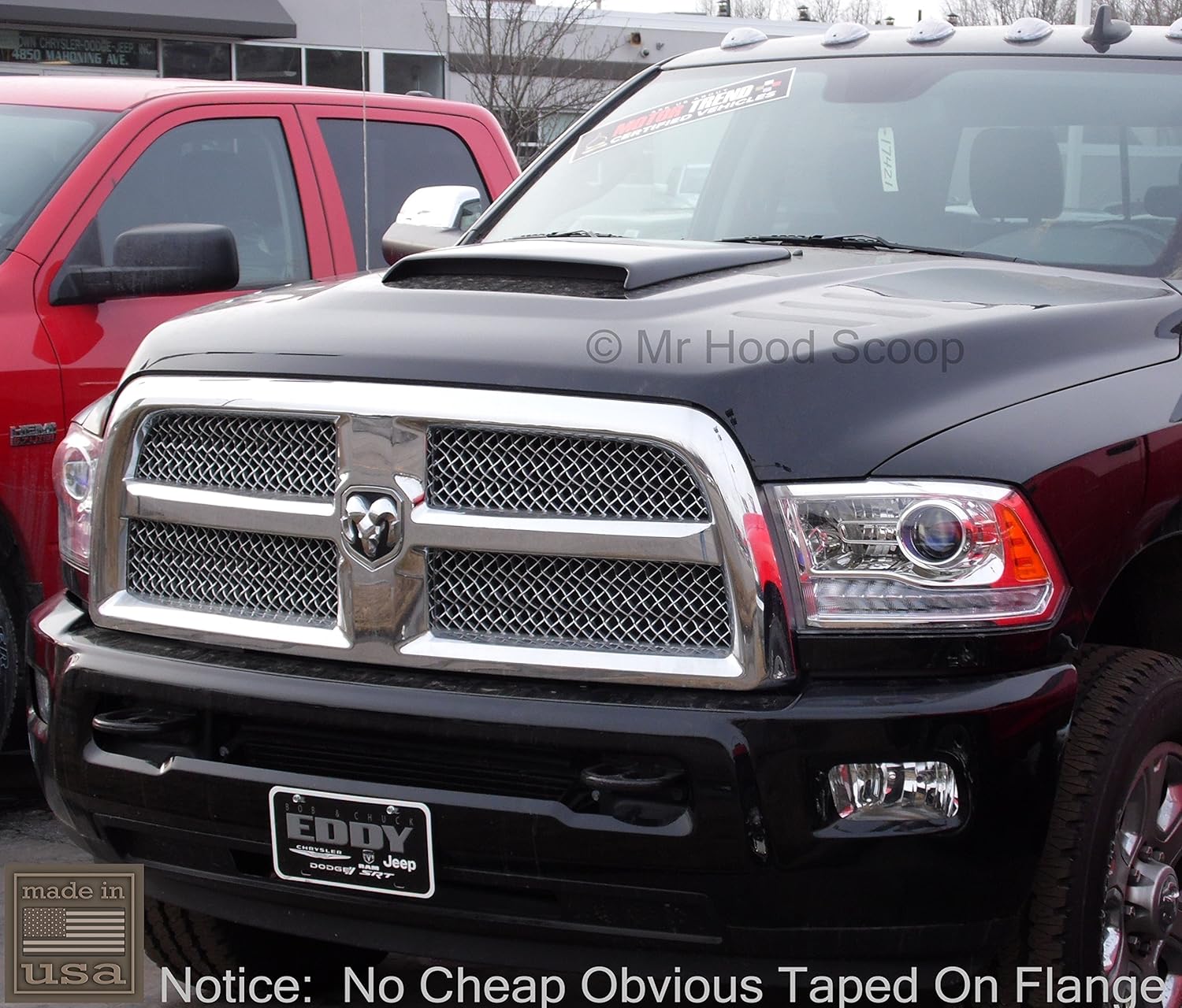 Exterior Accessories Xtreme Autosport Painted Hood Scoop Compatible