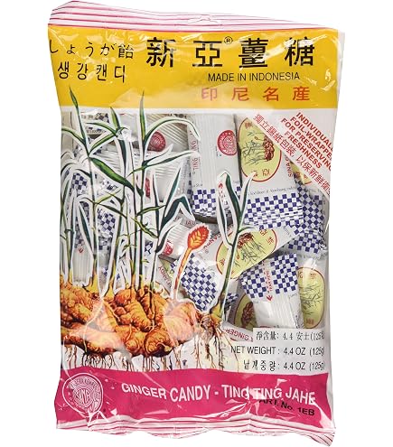 Amazon.com : (Pack of 10) Ting Ting Jehe Chewy Ginger Candy Value