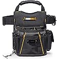 ToughBuilt - Utility Pouch and Tool Belt - Heavy Duty, Deluxe Premium Quality, Durable - Adjustable Belt Size - (TB-316-2)