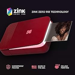 Zink KODAK Smile Instant Digital Bluetooth Printer