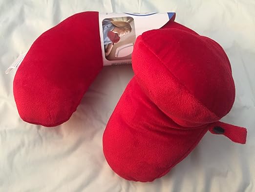 Amazon Com J Pillow J Shaped Neck Chin Support Travel Pillow