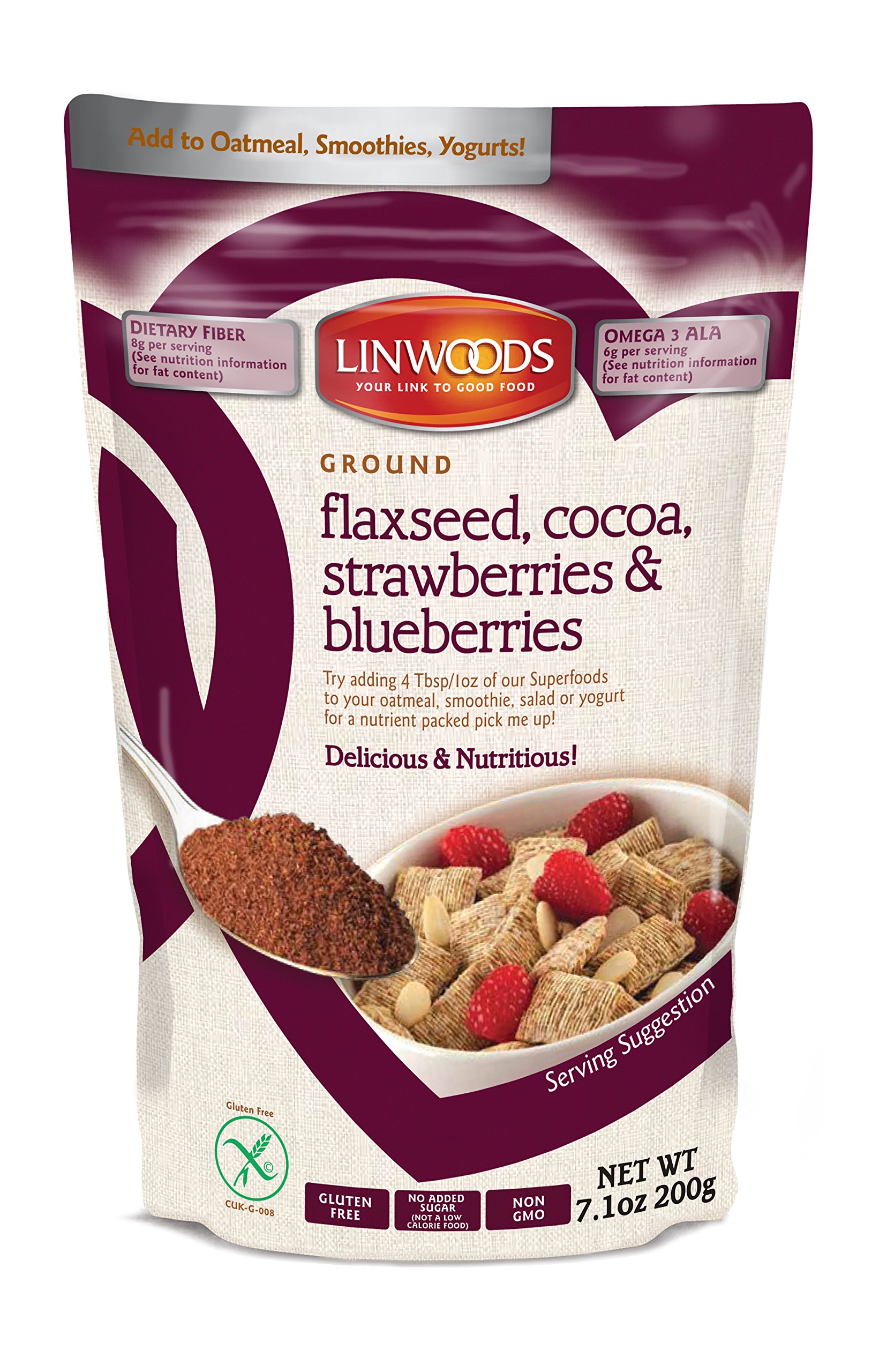 Linwoods Ground Flaxseed Almonds Brazil Nuts Walnuts & CoEnzyme Q10, 7