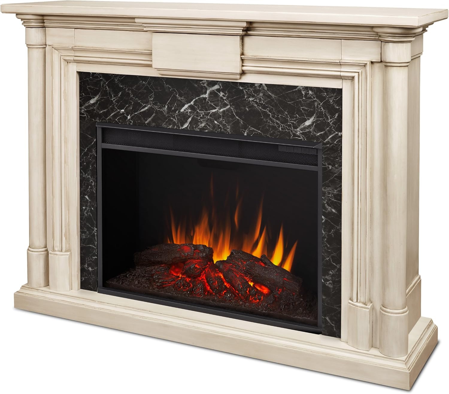 Best Electric Fireplace For Living Room Gray