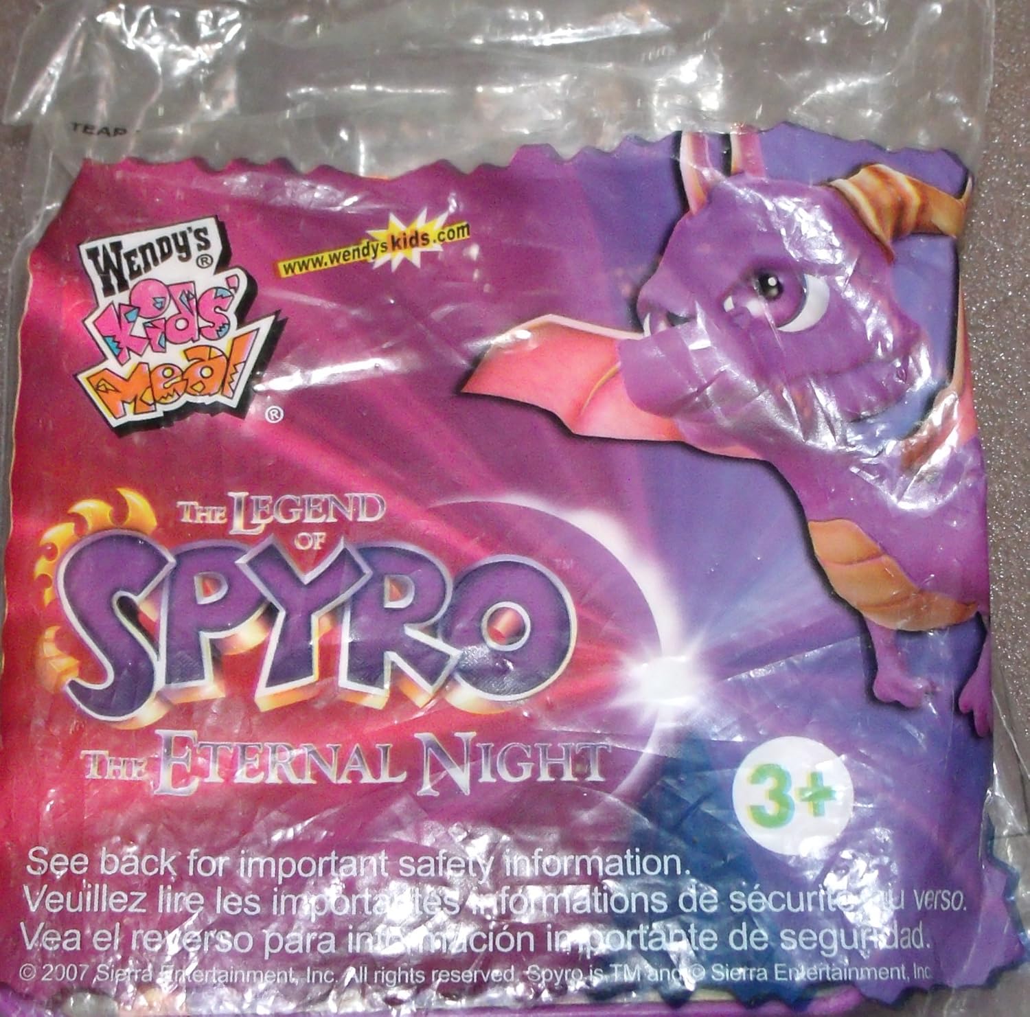 Wendy's Spyro Eternal Night Maze Happy Meal Toy Toys & Games