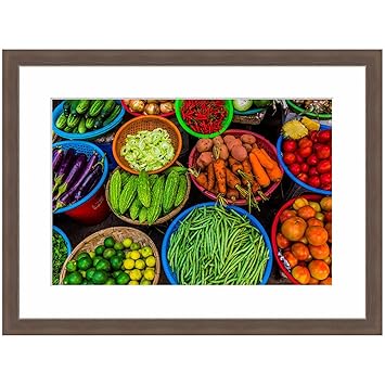 Amazon Com Eframe Fine Art Central Food Market Vietnam