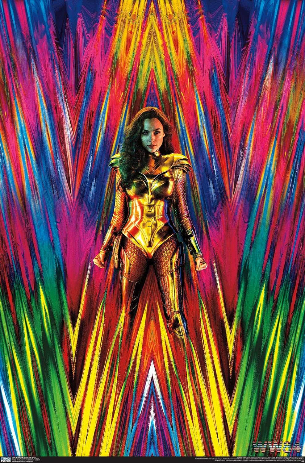 Trends International 24X36 DC Comics Movie-Wonder Woman: 1984-Teaser One Sheet, 24" x 36", Unframed Version