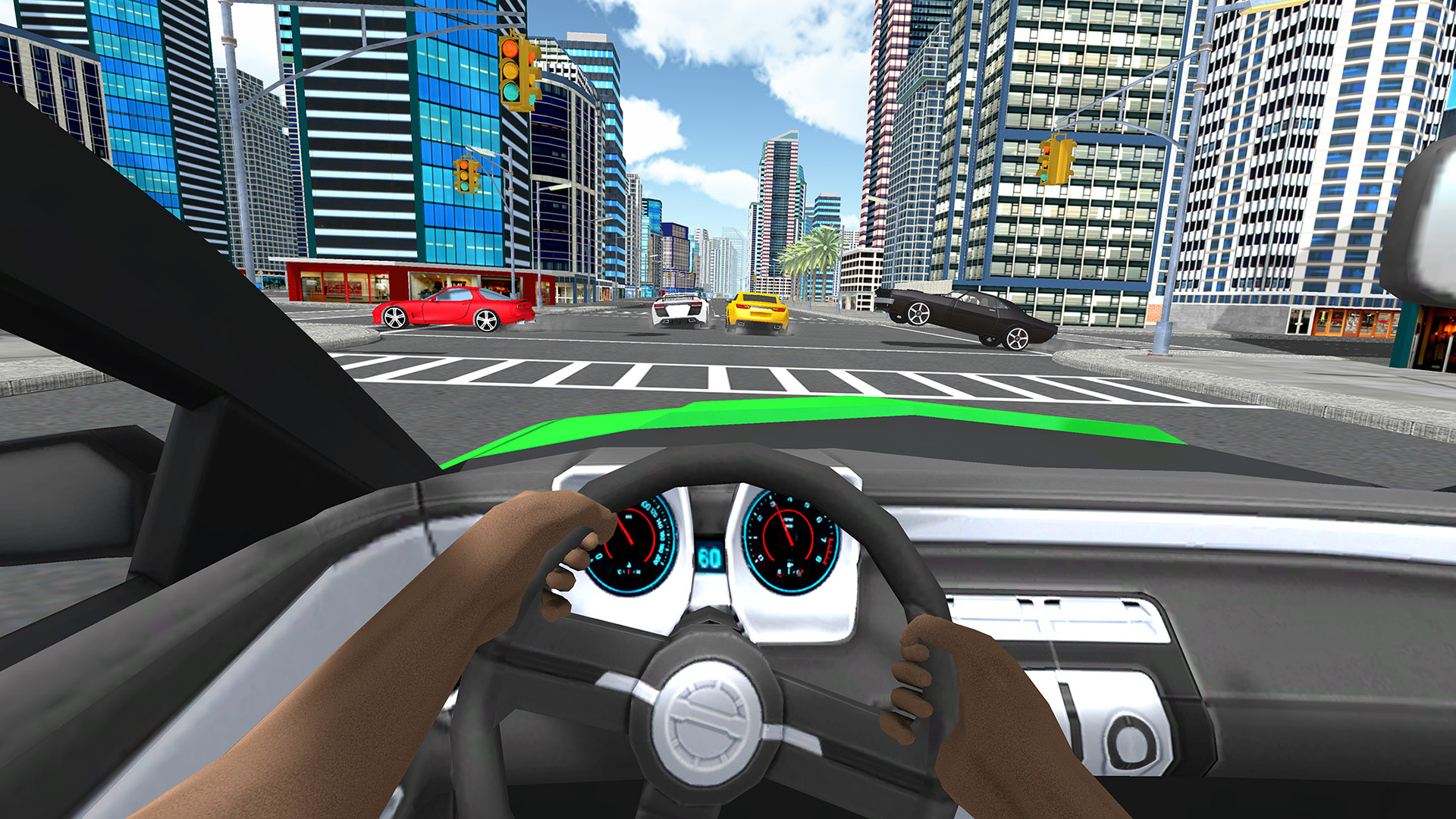 Furious Driving Simulator 3D Fast Traffic Car Racing Games 2019