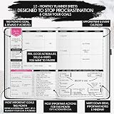 Freedom Mastery Law of Attraction Planner 2026 Hourly Weekly Monthly view 5