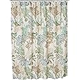 Barefoot Bungalow Atlantis Shower Curtain, 72x72-inch, Jade
