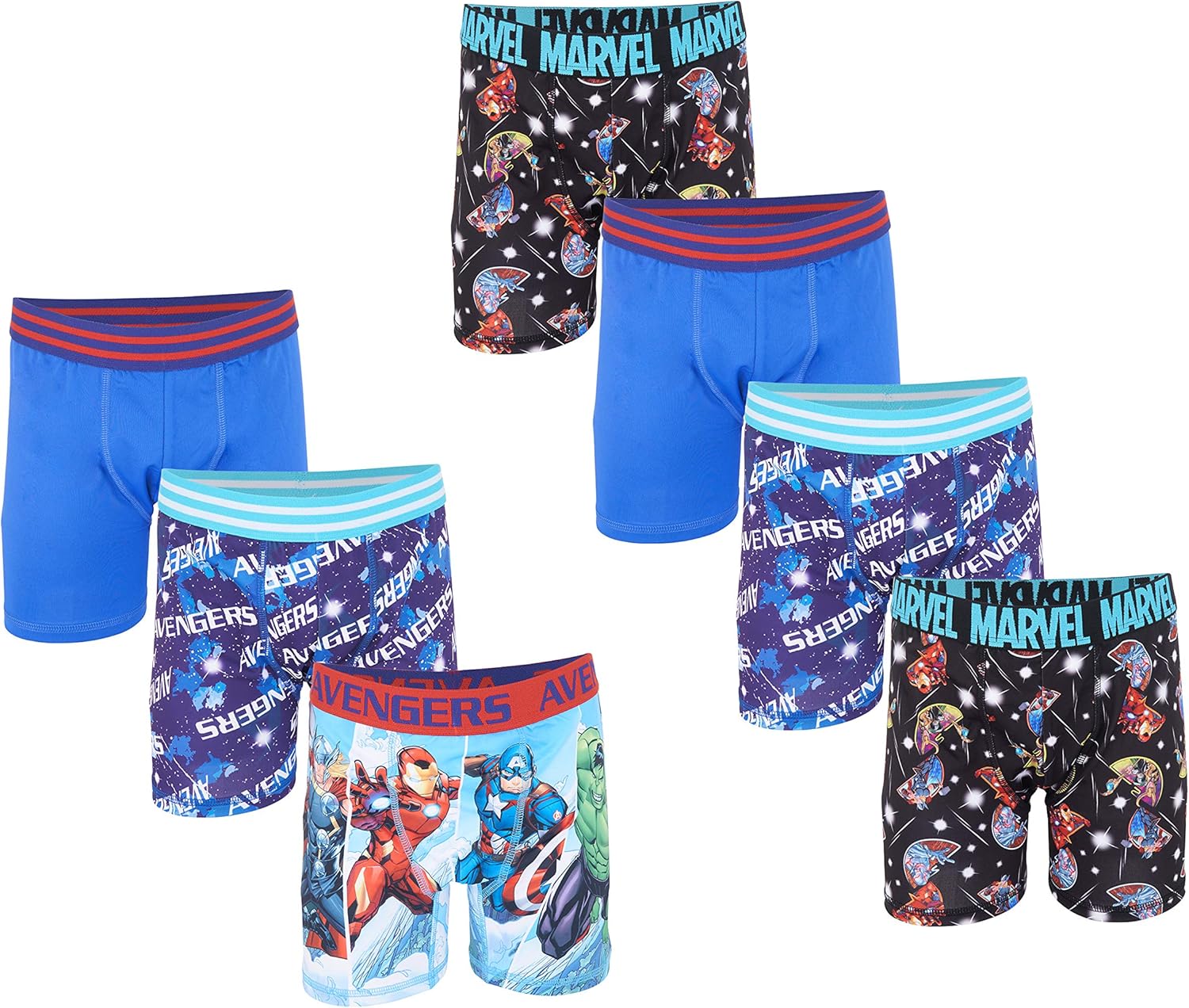Marvel Hero Toddler Boy Briefs in 7pk: Clothing