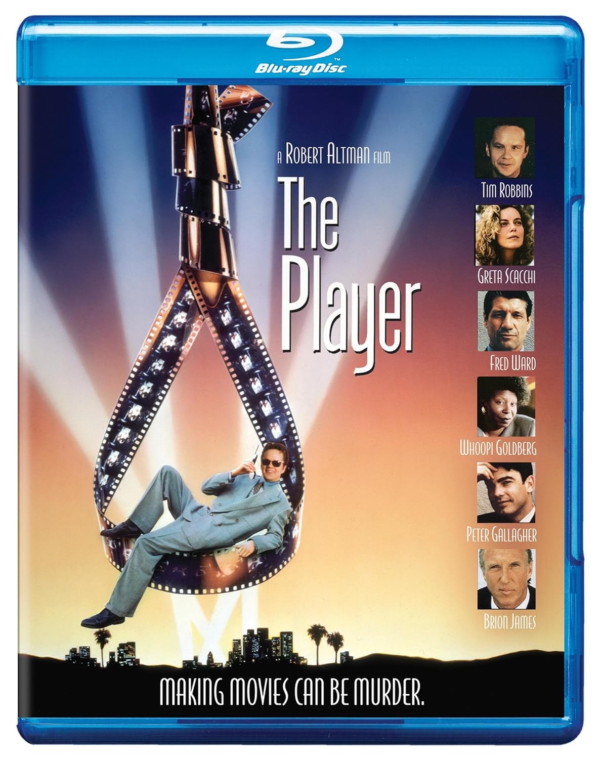 The Player [Bluray] Tim Robbins, Greta Scacchi, Fred Ward, Whoopi Goldberg, Peter