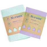 Norwex Basic Package - Microfiber - Glass Window Cleaning Cloth and Household Enviro Dusting Cloth Colors May Vary